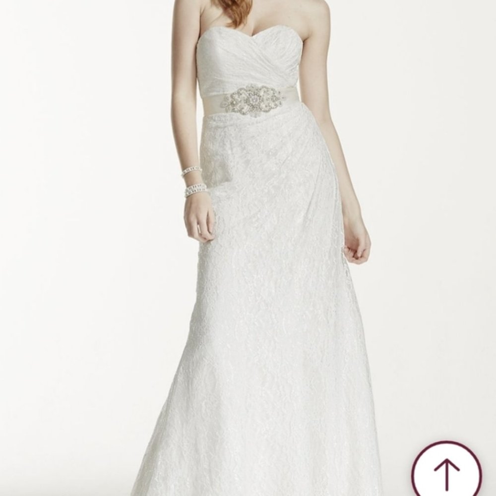 NWT Size 14 David's Wedding bridal gown